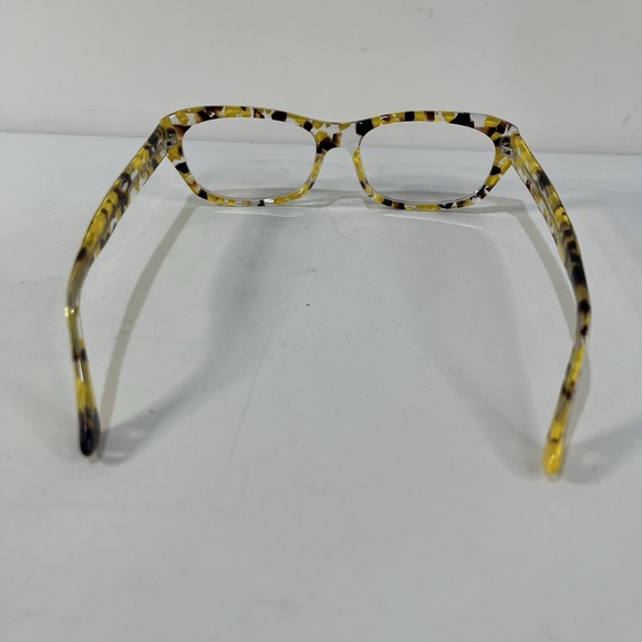 New Harry Larys French Optical Eyewear Elviry Yellow Brown Ability 55 16 26 - Picture 6 of 6